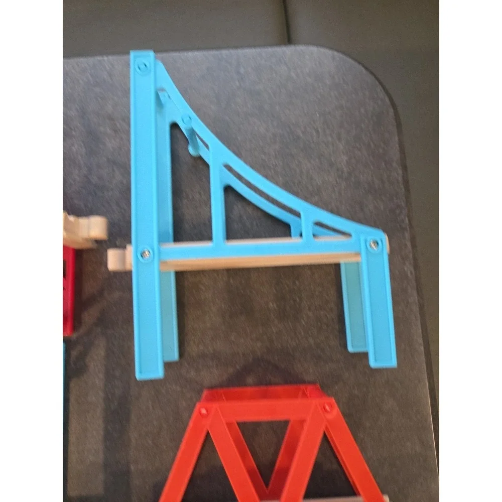 Wood Train  Pieces Lot Of 6 Pieces Thomas & Friends Wooden‎ Railway Compatible